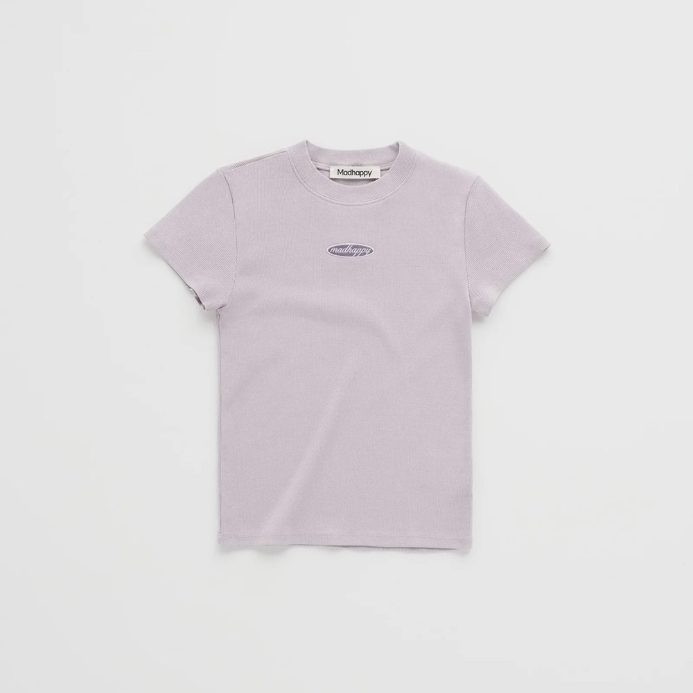 Madhappy EMBROIDERED RIB BABY DOLL TEE